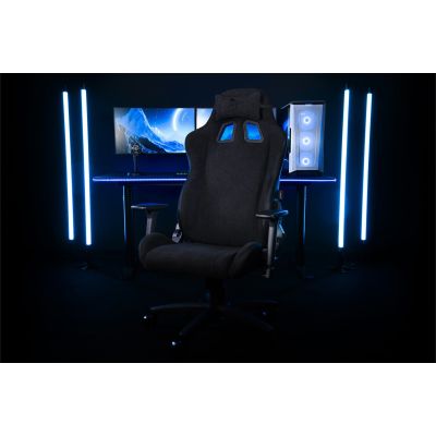 3. Arozzi AVANTI-SFB-PBK Gaming Chair Console Gaming Chair Upholstered Seat