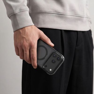 11. Tech-Protect MagAir Stand MagSafe CC Case for iPhone 18 Pro Max / 17 Pro Max - Matte Black