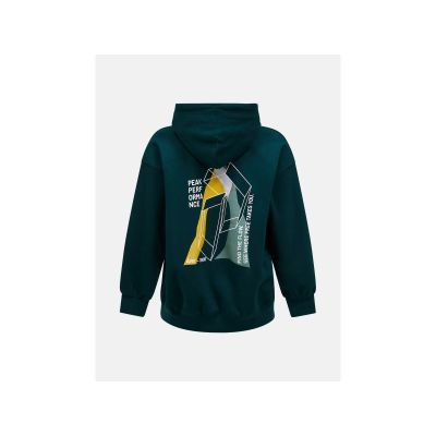 3. PEAK PERFORMANCE M Terry Graphic Hood green