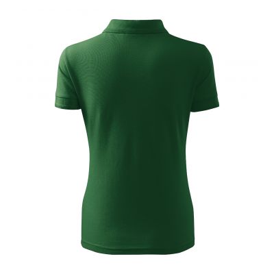 3. Malfini Pique Polo Free W MLI-F1006 Bottle Green Polo Shirt