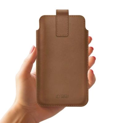 3. Tech-Protect SM65 case for 6.0-6.9" smartphones - brown