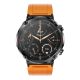 4. Gravity GT21-2 Smartwatch + Orange Silicone Strap