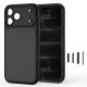 3. Tech-Protect MagCam MagSafe Carbon Case for iPhone 18 Pro / 17 Pro - Black