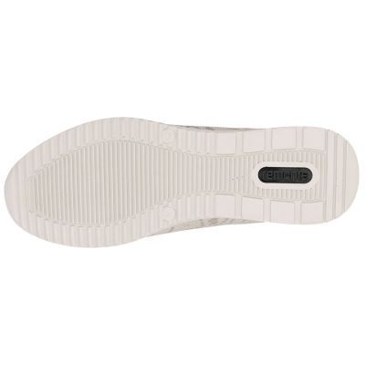 5. Women's gold wedge sneakers Remonte Rieker D2401-61