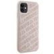 4. Karl Lagerfeld Quilted K Pattern case for iPhone 11 / Xr - pink