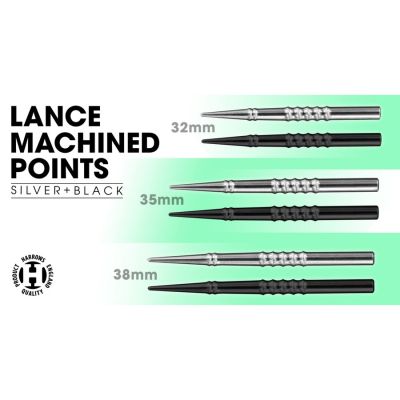 2. Harrows Lance Machined steeltip dart points HS-TNK-000016670