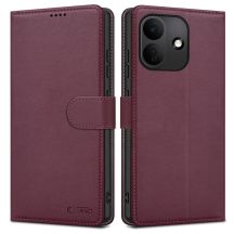 Tech-Protect Wallet case for Xiaomi Redmi Note 17 Pro 5G - burgundy