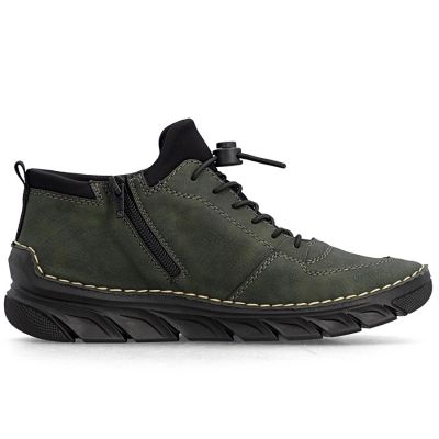 8. Women's ankle boots green Rieker 55071-54