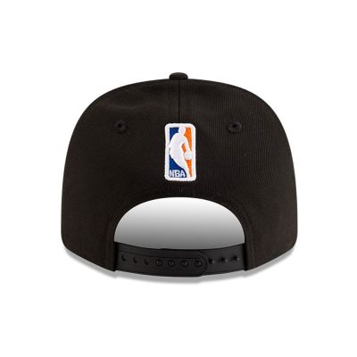 6. New Era 9SEVENTY New York Knicks NBA Team Black Stretch Snapback Cap - 60755449