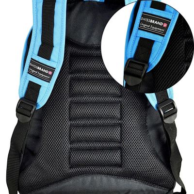 5. SWISSBRAND 25L TRAVEL BACKPACK