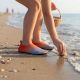 12. NEOPRENE WATER SHOES JUNIOR GREY/ORANGE XQMAX SIZE 31