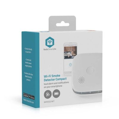 10. Nedis SmartLife WIFIDS21WT3 smoke detector 3 pcs.