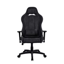 Arozzi Torretta Soft Fabric | Gaming Chair | Metal/Reinforced nylon | Pure Black