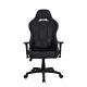 Arozzi Torretta Soft Fabric | Gaming Chair | Metal/Reinforced nylon | Pure Black
