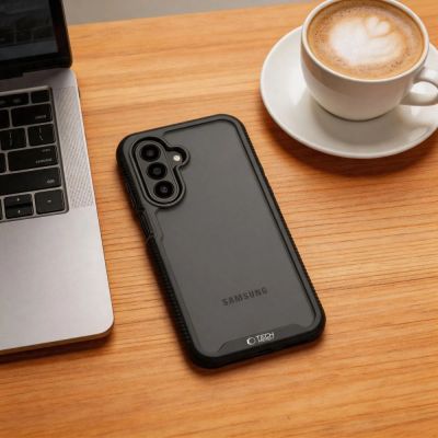5. Tech-Protect Defense Case for Samsung Galaxy A36 / A56 / A27 / A37 5G - Matte Black