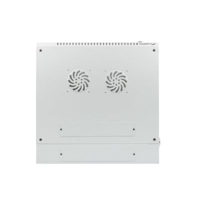 3. Lanberg WF02-6609-10S 9U Rack Wall-Mounted Cabinet Gray