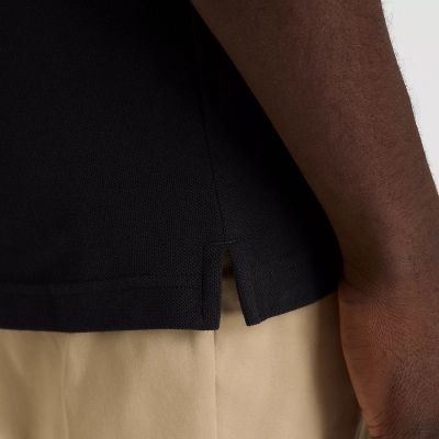 5. New Balance Cotton Pique Polo Shirt M MT51519BK