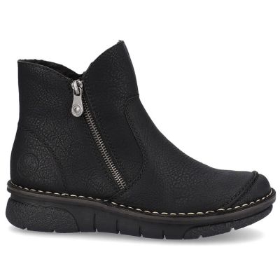 16. Comfortable insulated ankle boots Rieker W RKR612 black