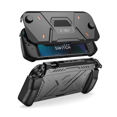 2. Tech-Protect Carbonox Case for Nintendo Switch 2 - Black