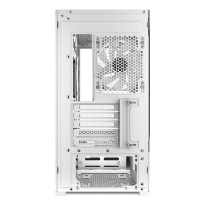 8. Sharkoon MK6 RGB Micro-ATX Computer Case 1xGlass White
