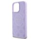 6. Guess Saffiano Peony Classic Logo MagSafe iPhone 16 Pro Max Case - Purple