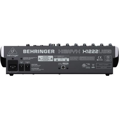 3. Behringer X1222USB - Audio mixer