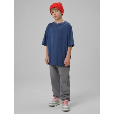 4. Boys' jogger sweatpants 4F 4FJRSS26TTROM1733-24S