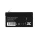3. GREEN CELL GEL BATTERY AGM17 12V 1.2AH