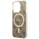 5. Guess GUHMP14LH4STW iPhone 14 Pro 6.1" brown/brown hardcase 4G MagSafe