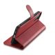 8. iCarer Haitang Leather Wallet Case Leather Case for Samsung Galaxy S22 + (S22 Plus) Wallet Housing Cover Red (AKSM05RD)