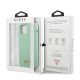 8. Guess Metal Logo Script Case for iPhone 12 Pro Max 6.7" - Green