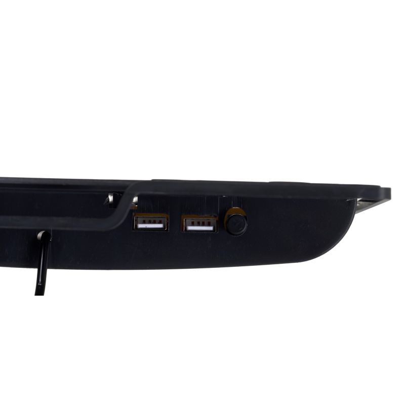 27. VAKOSS LF-1860AL Notebook Cooling Pad (17.x inch; 1 fan; HUB)