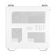 16. Asus TUF GAMING GT502 HORIZON TG ARGB WHITE PC Case