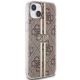 4. Guess IML 4G Gold Stripe case for iPhone 15 Plus / 14 Plus - brown