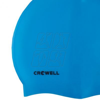 2. Crowell Mono-Breeze-02 silicone swimming cap