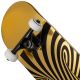 10. Rocket Twisted Foli Gold Skateboard 7.5" RKT-COM-1555