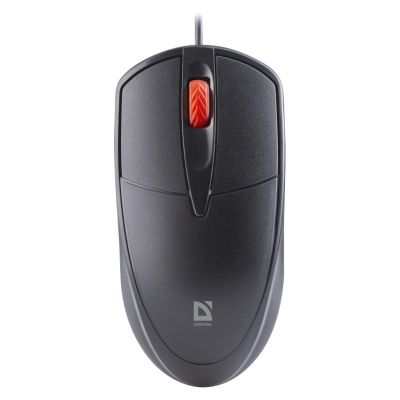4. DEFENDER MOUSE ICON MB-057 BLACK OPTICAL 1000dpi 3P