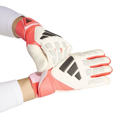2. adidas Predator Match goalkeeper gloves white and red KA7783
