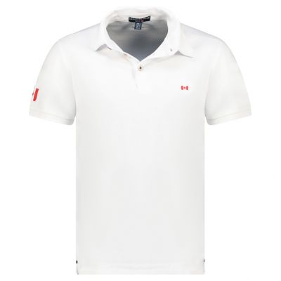 Canadian Peak Karseak White RM Men's 254 Polo Shirt (RBMSZ1394H/CP-BLANC)