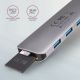 3. Axagon HMC-HCR3A 3x USB-A+ HDMI+ SD/microSD USB-C 3.2 Gen 1 hub 20cm Wired USB 3.2 Gen 1 (3.1 Gen 1) Type-C Gray