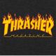 3. Thrasher Magazine Girl Flame Logo Racerback BLK Women's T-Shirt