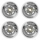12. PU 70x24 82A TRANSPARENT (4 pcs.) + ABEC-7 (8 pcs.) NILS EXTREME SET