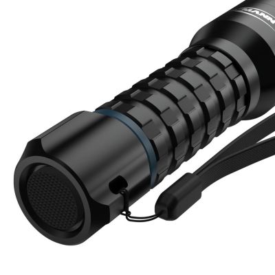 4. Ansmann TS1000RF Black LED Handheld Flashlight