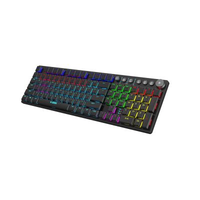 3. I-BOX AURORA K-6 RGB MECHANICAL KEYBOARD, RED SWITCH, LOW PROFILE GAMING