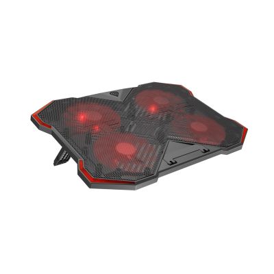 5. GENESIS Oxid 260 cooling pad for laptop 43.9 cm (17.3") 1010 RPM Black, Red