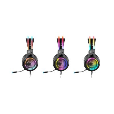 9. DEFENDER ON-EAR HEADPHONES WITH MICROPHONE COSMO PRO 7.1 RGB BACKLIGHT 64536