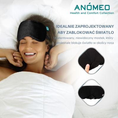 4. LUXURY SLEEP MASK ANOMEO