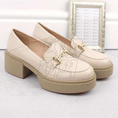 6. McKeylor W JAN291 beige high-heeled shoes