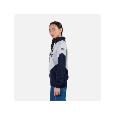 3. Rossignol W Cieloalto Tn Navy Blue Sweater