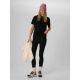 5. Women's loose T-shirt with print 4F 4FKAW26TTSHF4507-20S